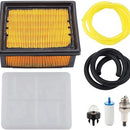 Hipa 574362302 Air Filter Compatible with K760 K 760 Concrete Cut Off Saw Tune Up Kit 574362301 506264101 Fuel Line Primer Bulb-1