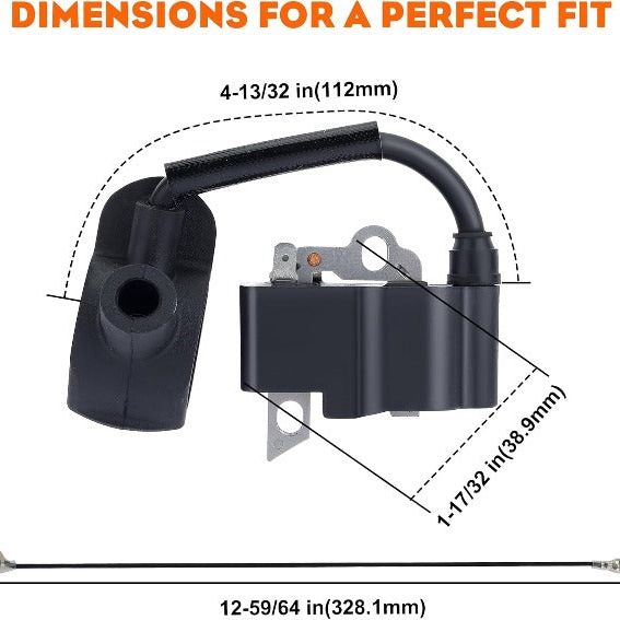 Ignition Coil for Stihl BR500 BR550 BR600 BR600Z BR700 Backpack Leaf Blower # 4282-400-1305 4282-400-1308 4282 400 1305 4282 400 1310 - 0