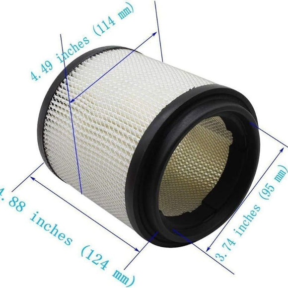 (2 PACK) 7080369 Air Filter For Polaris ATV 350L 400L, Big boss 250 4X4, 300 4x6 with Fuel Filters