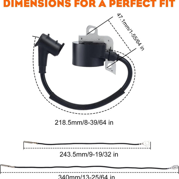 Hipa Ignition Coil for Stihl MS240 MS260 MS290 MS310 MS340 MS360 MS380 MS390 MS440 028 029 # 0000-400-1300 1130-120-0603