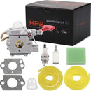 Hipa Carburetor Kit for Homelite ST155 ST145 ST175 ST185 ST275 ST285 ST385 ST485 SX135 GST18 HBC18 String Trimmer # WT-458 WT-476-1