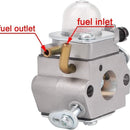 Hipa C1U-K78 Carburetor Kit for Echo PB200 ES210 ES211 PB200 PS200 PB201 Shindaiwa EB212 SV212 Shredder Vac Blower Replace A021000940-3