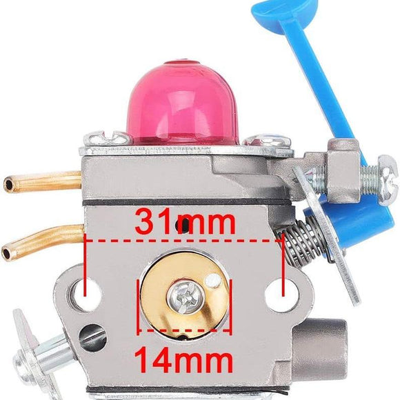 Hipa C1Q-W40A Carburetor Kit For Husqvarna 128LD 128LDX 128C 128L 128LX 128CD 28cc Trimmer Parts Replace 545081848 545130001