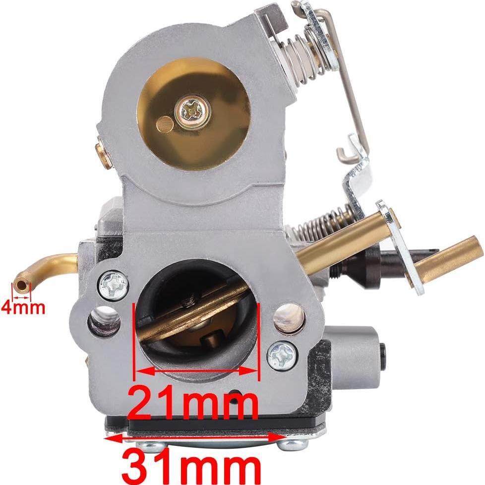Hipa Carburetor Kit For Husqvarna Partner 510 K750 K760 Concrete Cut Off Saw Replace C3-EL53 510181202 578243401 Carb
