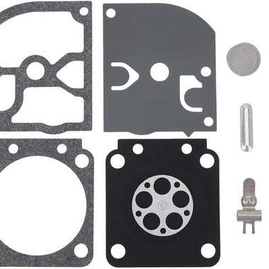 Hipa Carburetor Rebuild Kit RB-129 C1M-W26 Assembly for Poulan Pro PP3516 PP3816 PP4018 PP4218 PP4218AV PP4218AVX PPB3416 Chainsaw for ZAMA C1M-W47