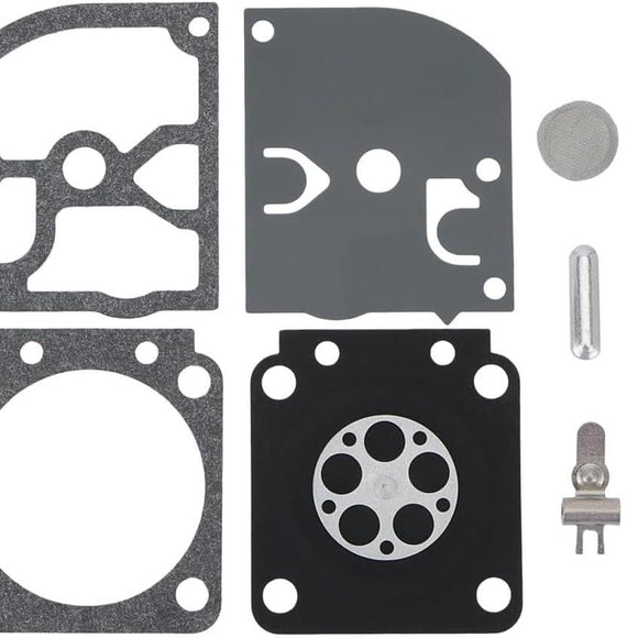 Hipa Carburetor Rebuild Kit RB-129 C1M-W26 Assembly for Poulan Pro PP3516 PP3816 PP4018 PP4218 PP4218AV PP4218AVX PPB3416 Chainsaw for ZAMA C1M-W47