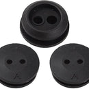 5-Pack 2-Hole 19mm 3/4-inch Tank Hole Rubber Grommet for I.D x O.D 3mm x5mm (Approx 1/8 x 3/16) Fuel Lines fit Generator Lawn Mower Pressure Washer-5