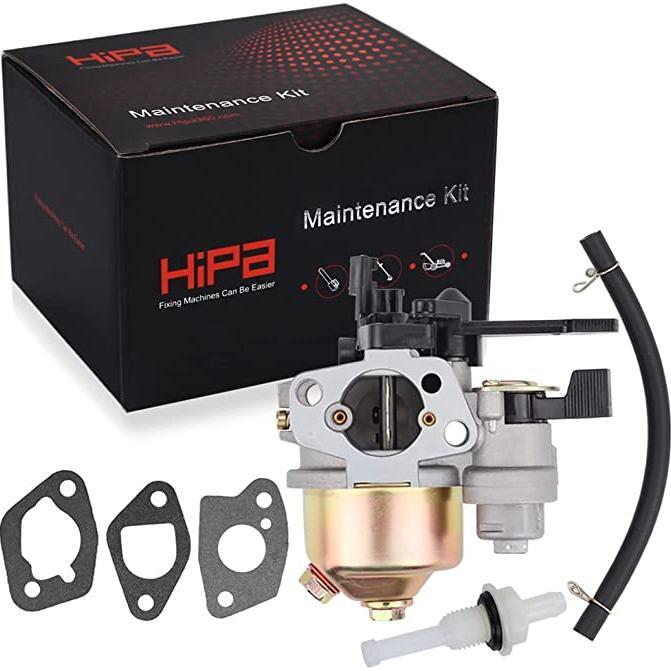 Hipa Carburetor Kit For Dewalt DP2800 DP2800A 2800 PSI 3.0 GPM Pressure Washer Homelite Pressure Washer HL252300 UT80522B UT80522D 80953A 179CC