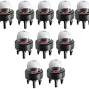 Hipa Snap in Primer Bulbs Air Purge Pump 188-512 for Husqvarna Stihl Craftsman MTD 791-683974B Ryobi 683974B Oregon 49-088 for 2-Cycle Small Engine (10 Pack)-1