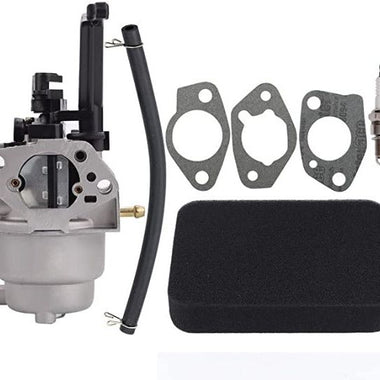Hipa 0J25910112 Carburetor Kit for Generac GP6500 GP6000E GP6500E GP7500 GP7500E GP8000E 420cc Portable Generator + 17211-899-000 Air Filter