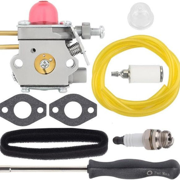Carburetor Kit For Troy-Bilt TB32EC TB22EC TB22 TB25C TB80EC String Trimmer #WT-973 753-06190 753-08501