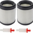 (2 PACK) 7080369 Air Filter For Polaris ATV 350L 400L, Big boss 250 4X4, 300 4x6 with Fuel Filters-1
