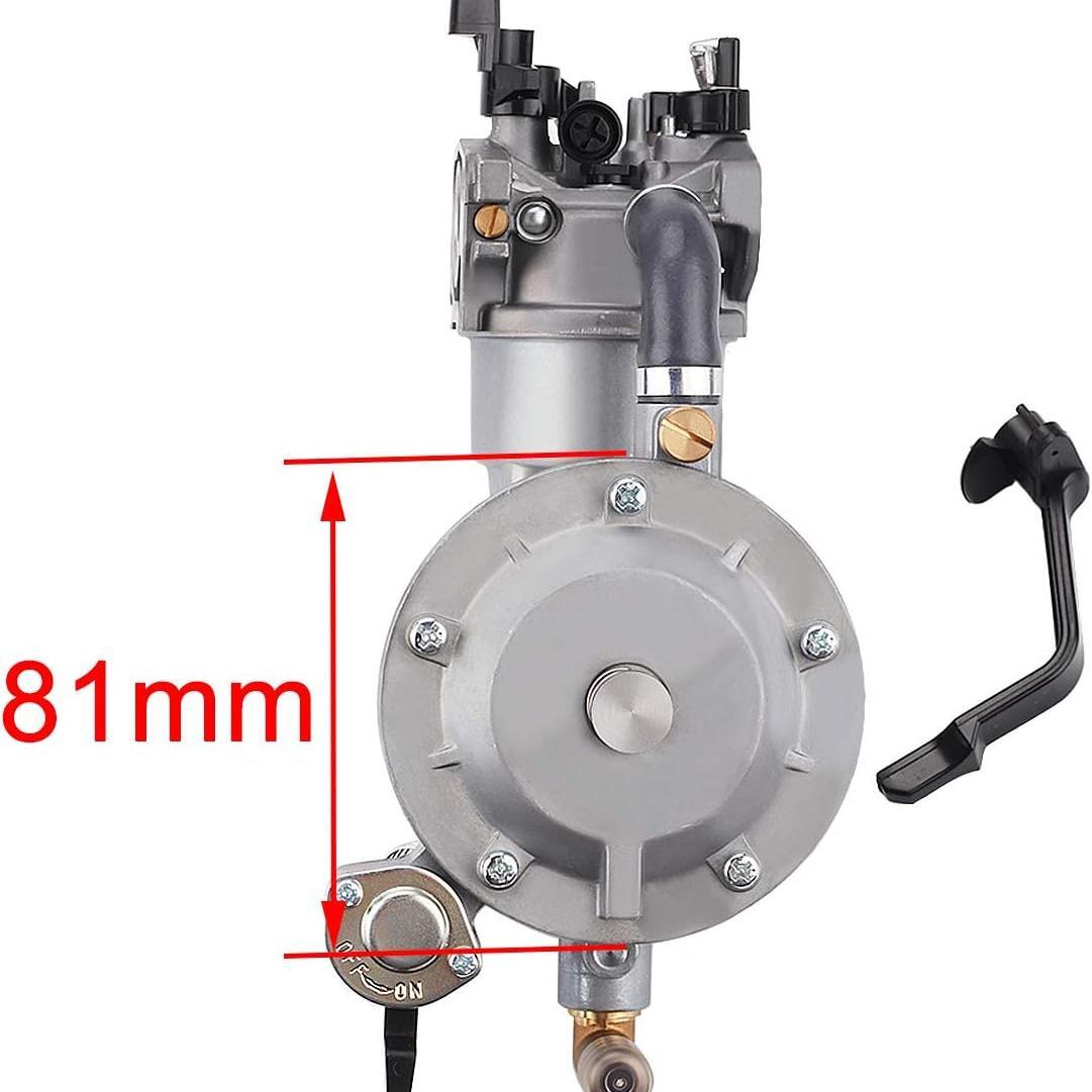 Hipa GX160 GX200 Dual Fuel Carburetor for HONDA GX 160 GX 200 Gasoline/LPG Conversion Kit 2KW 2.8KW 170F Generator Water Pump