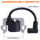 Hipa GCV160 Ignition Coil for Honda GCV135 GCV190 GSV160 GSV190 GC135 GC160 GC190 GC160A GC160LA GC190A Engine Mower 30500-ZL8-014 30500-ZL8-004-2