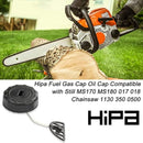 Hipa Fuel Gas Cap Oil Cap for STIHL MS170 MS180 017 018 Chainsaw # Replace 1130-350-0500-5