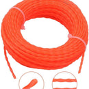 Hipa .095 inch x 15 Meter 2.4mm Commercial Round Twist String Trimmer Line for Stihl Echo Husqvarna Poulan Craftsman Grass Weed eater-6