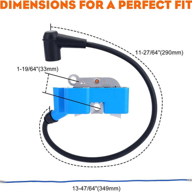 Hipa 537277401 Ignition Coil for Husqvarna 362XP 365 71 371EPA 570 570XP 575XP EPA CS2163 CS2165 CS2171 Chainsaw Replace 537162204 544047101 510115703 - 0