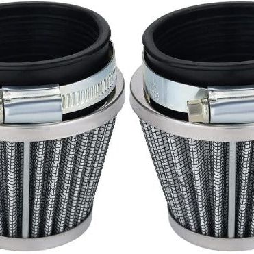 Hipa 2 Pack CB750 CB900 CB1000 GS700 54mm Air Filter Chrome Cone for Suzuki GS1000 GS750 GT550 GS700 GS850 Honda CB750 CB900 Kawasaki Kz1000