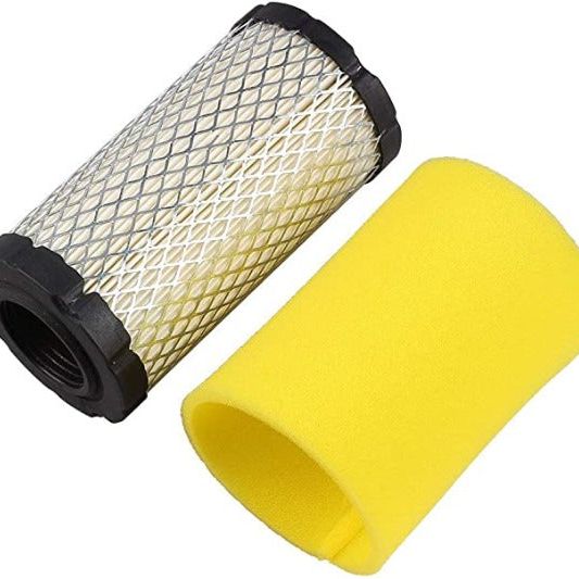 HIPA 793569 793685 Air Filter for Briggs & Stratton 4241 5415 John Deere LA125 LA115 D100 D110 D120 GY21055 MIU11511 Lawn Mower Tractor (2 Pack)