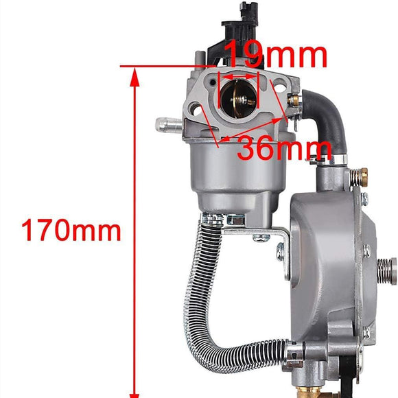Hipa GX160 GX200 Dual Fuel Carburetor for HONDA GX 160 GX 200 Gasoline/LPG Conversion Kit 2KW 2.8KW 170F Generator Water Pump