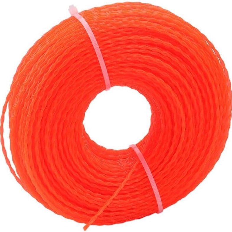 Hipa .095” 0.5-Pound by 170-foot Trimmer Line Round Twist,Commercial 2.4mm/.095-Inch String Trimmer Line, Weed Eater String 095, SOAK for 24H Before Using - 0