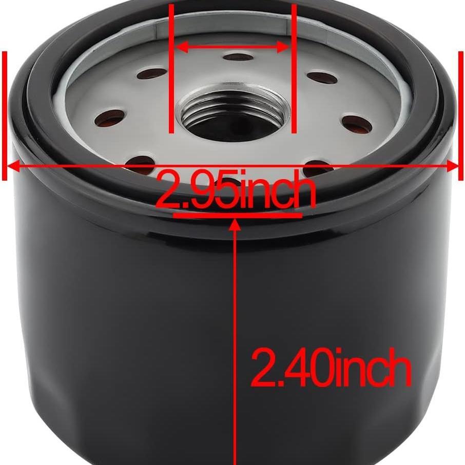 Air Oil Filter Tune-Up Kit for Kohler KT610 KT715 KT725 KT730 KT735 KT740 KT745 19-26HP Engine Lawn Mower Tractor # 32 083 09-S 12 050 01-S