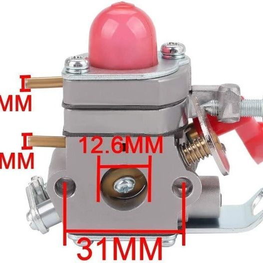 Hipa Carburetor Kit for Poulan/Husqvarna SM705 SM706 Craftsman 358791030 358791031 358791032 25cc Trimmer # C1U-W19