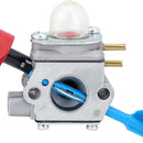 Carburetor Kit For Poulan FL1500 FL1500LE 25cc Weed Eater Featherlite Gas Leaf Blower Trimmer Replace C1U-W12B C1U-W12A 530071629-8