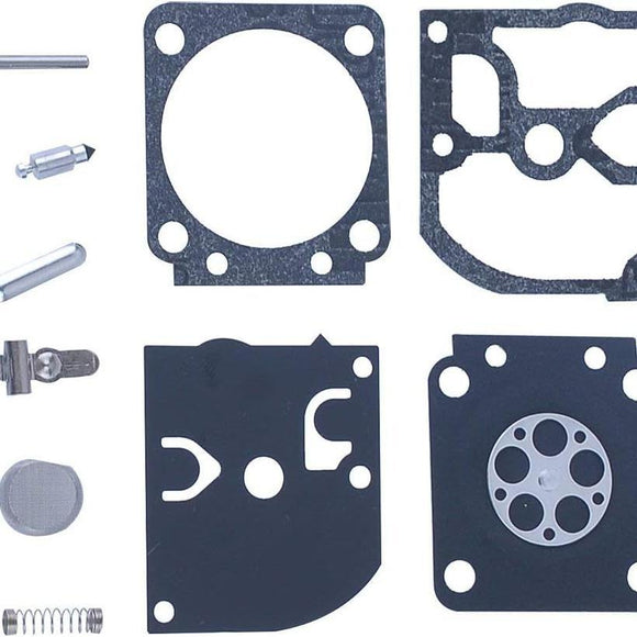 Hipa Carburetor Rebuild Kit RB-129 C1M-W26 Assembly for Poulan Pro PP3516 PP3816 PP4018 PP4218 PP4218AV PP4218AVX PPB3416 Chainsaw for ZAMA C1M-W47