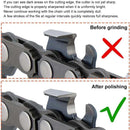 12-Pack Chainsaw Sharpening Kit W 5/32 3/16 7/32 1/8 11/64 13/64 inch Round Files Depth & Quick Check Gauge File Guide 6 Inch Flat File for Stihl-6