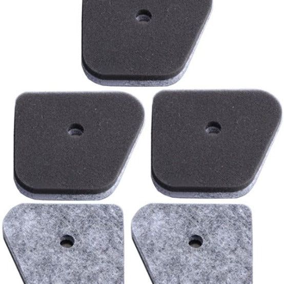 (5-Pack) 4180-120-1800 FS90R Air Filter for STIHL FS90 FS87 FC100 FC110 FC90 HL100 HL90 HT100 HT131 KM100 KM110 Trimmer