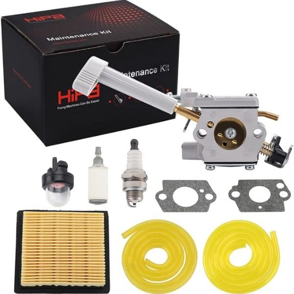 Carburetor Kit for Ryobi BP42 RY08420 RY08420A RY42BPEMC RY42WB Backpack Leaf Blower Replace 308054093 900777005 308054079