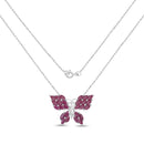 3.12 Carat Genuine Ruby .925 Sterling Silver Pendant-2