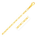 14K Yellow Gold Paperclip Bracelet (4.0mm)-2