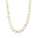 14k Yellow Gold Necklace with White Freshwater Cultured Pearls (6.0mm to 6.5mm)-2
