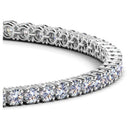 Lab Grown Round Diamond Tennis Bracelet in 14k White Gold (5 cctw  F/G  VS2/SI1)-2