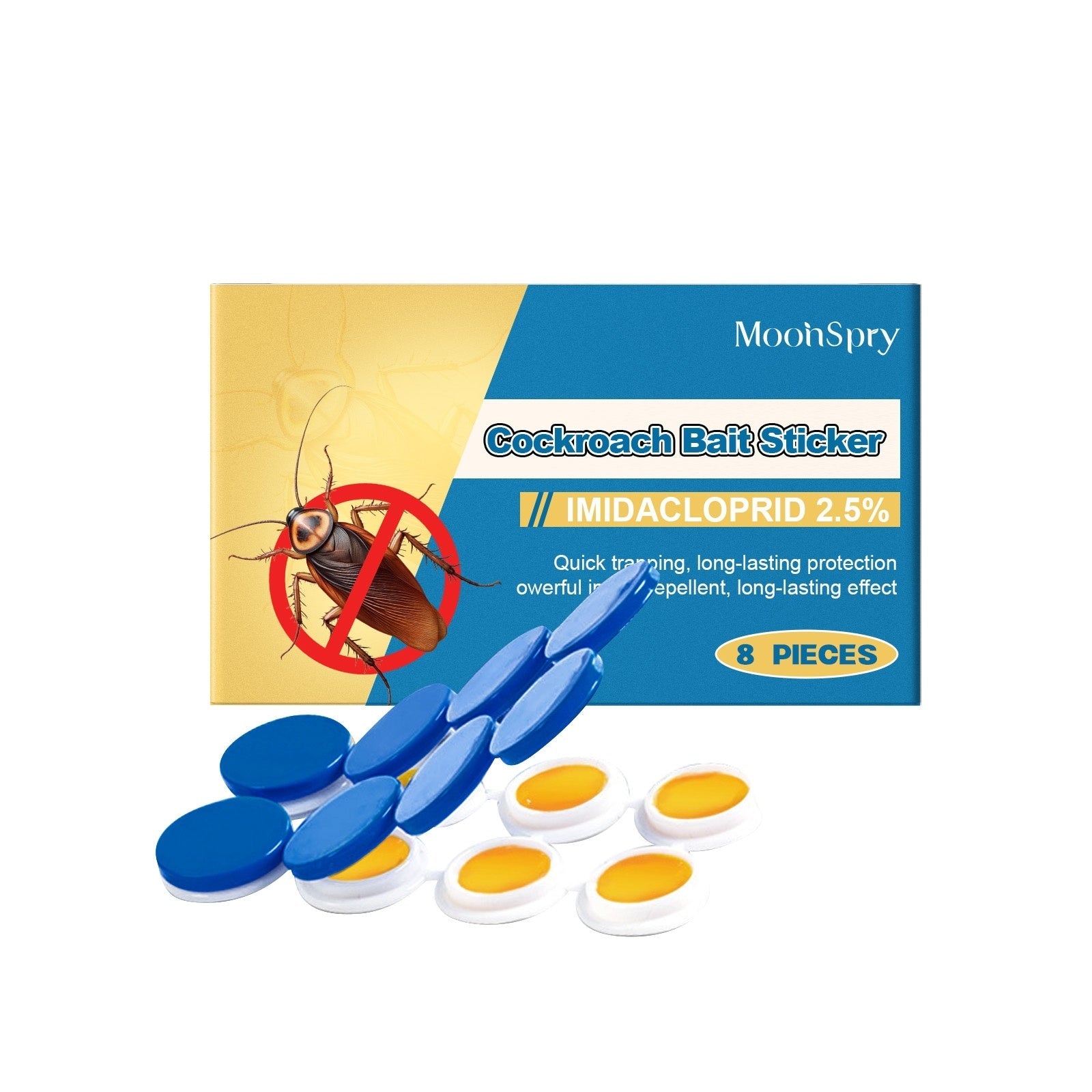 Cockroach Bait Sticker