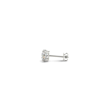 1/2 cttw Lab Grown Round Diamond Stud Earrings 14k White Gold (G/VS2) - 0