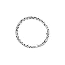 10K White Gold 1 1/2 Cttw Diamond Alternating Diamond and X-Link 7.5" Tennis Bracelet (H-I Color, I2-I3 Clarity)-3