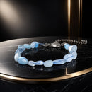 925 Sterling Silver Crystal Bracelet 15+6cm for Women-2