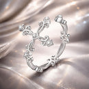 S925 Sterling Silver 0.4cm Width Pavé Setting CZ Ring-1