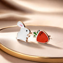 925 Sterling Silver Earrings with Enamel Process for Women-2