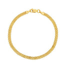 14k Yellow Gold Bismark Bracelet (3.50 mm)-2