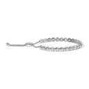 14K White Gold 6.00 Cttw Diamond 4â€-10â€ Adjustable Bolo Tennis Bracelet (I-J Color, I1-I2 Clarity)-2