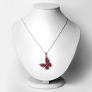 4.72 Carat Genuine Ruby .925 Sterling Silver Pendant-2