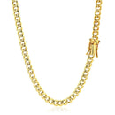 10k Yellow Gold Semi Solid Miami Cuban Chain (4.50 mm)-3