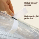 Storage Shelving Unit Cover, fits racks 48"W x 24"D x 72"H All Clear See Through PVC-7