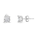 .925 Sterling Silver 1/2 Cttw Near Colorless Round Brilliant-Cut Diamond Miracle-Set Stud Earrings (H-I Color, I2-I3 Clarity)-6