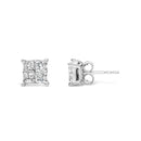 10K White Gold Diamond Stud Earrings (3/4 cttw, H-I Color, SI2-I1 Clarity)-7