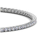 Lab Grown Round Diamond Tennis Bracelet in 14k White Gold (2 cctw F/G  VS2/SI1)-2